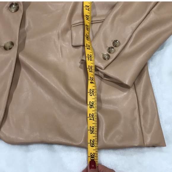 Joie faux leather blazer women’s size XL/TG - Picture 12 of 16